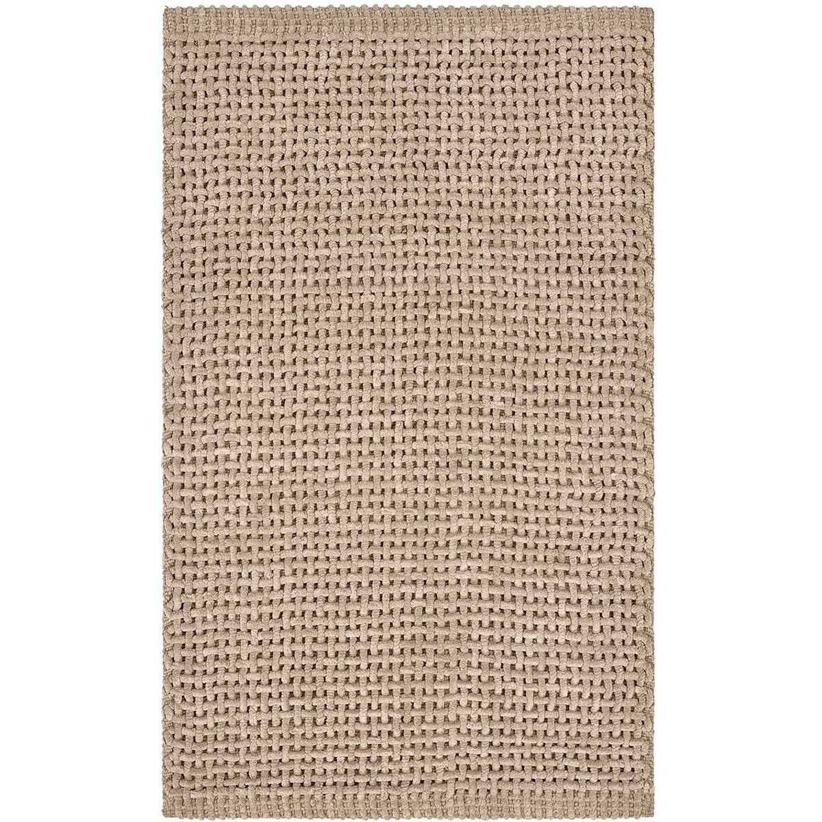 Tappeto bagno CRAZY CORDA in microfibra misto cotone, morbido antiscivolo lavabile in lavatrice, tappetino lavabo sanitari bagno