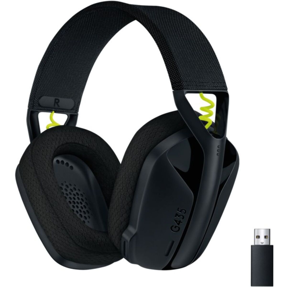 Casque gamer LOGITECH G435 Lightspeed Bluetooth Noir