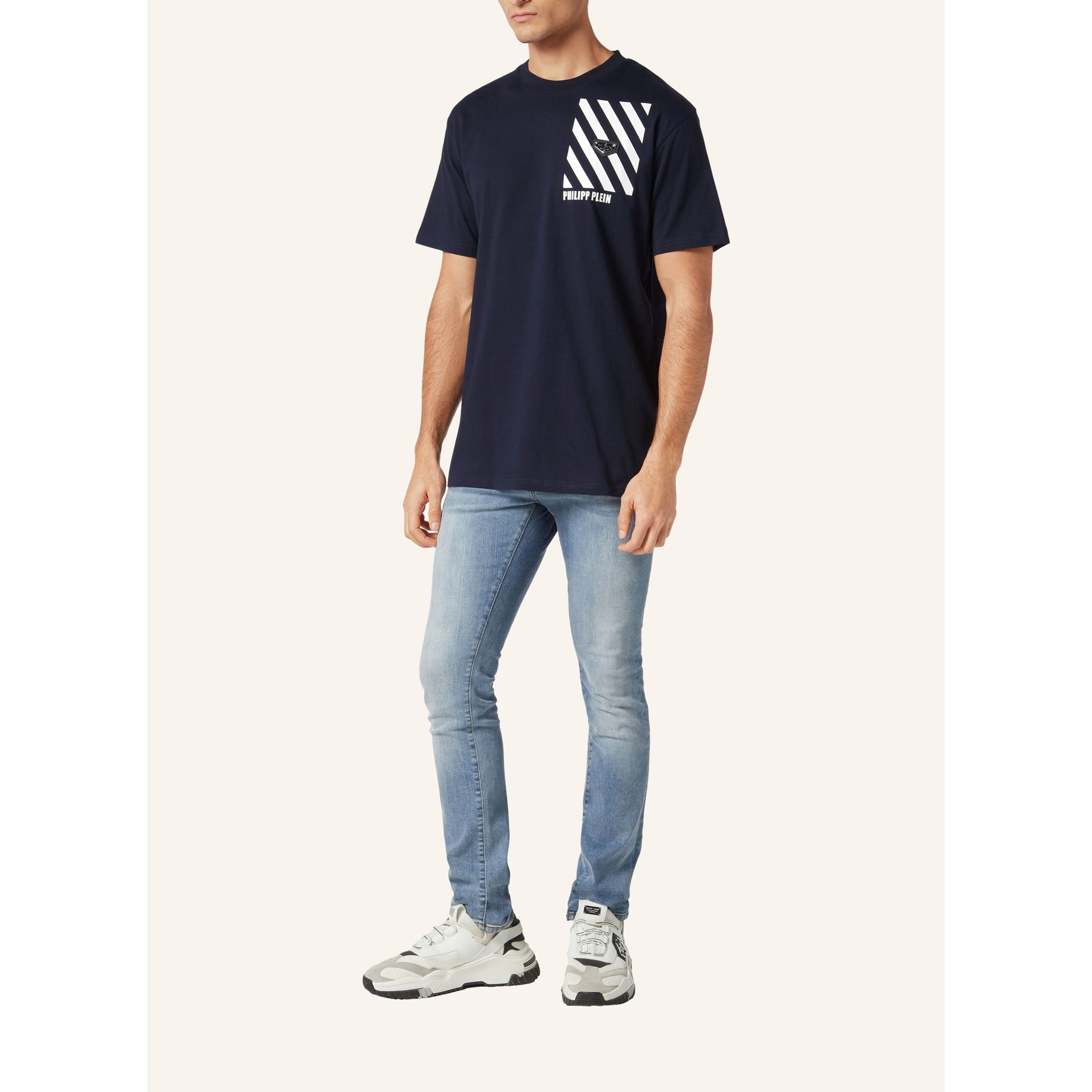 PHILIPP PLEIN Camiseta Cuello Redondo Ss