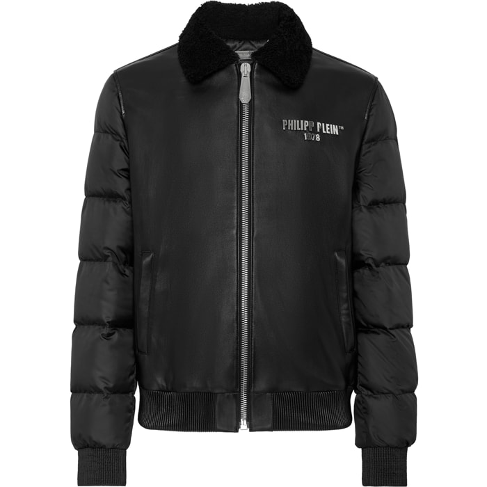 PHILIPP PLEIN Leather Jacket