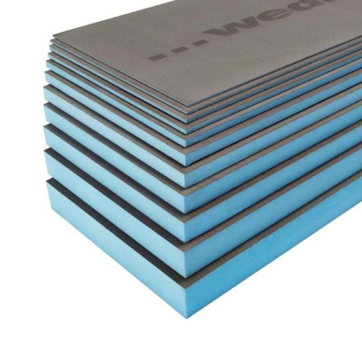Panneau de construction wedi XXL 250 x 120 cm épaisseur 50 mm