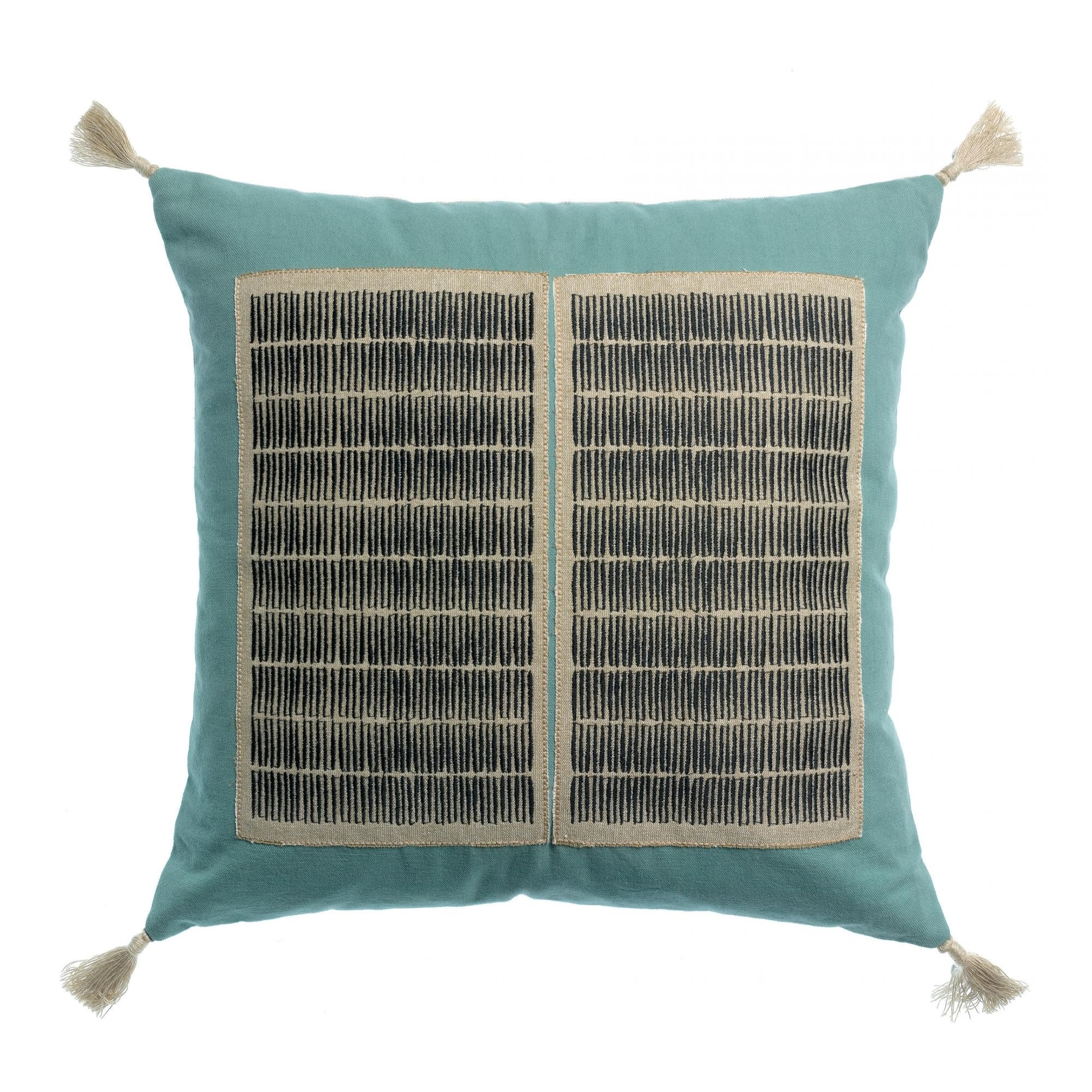 Coussin brodé Yaël