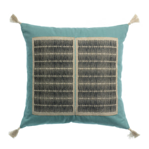 Coussin brodé Yaël