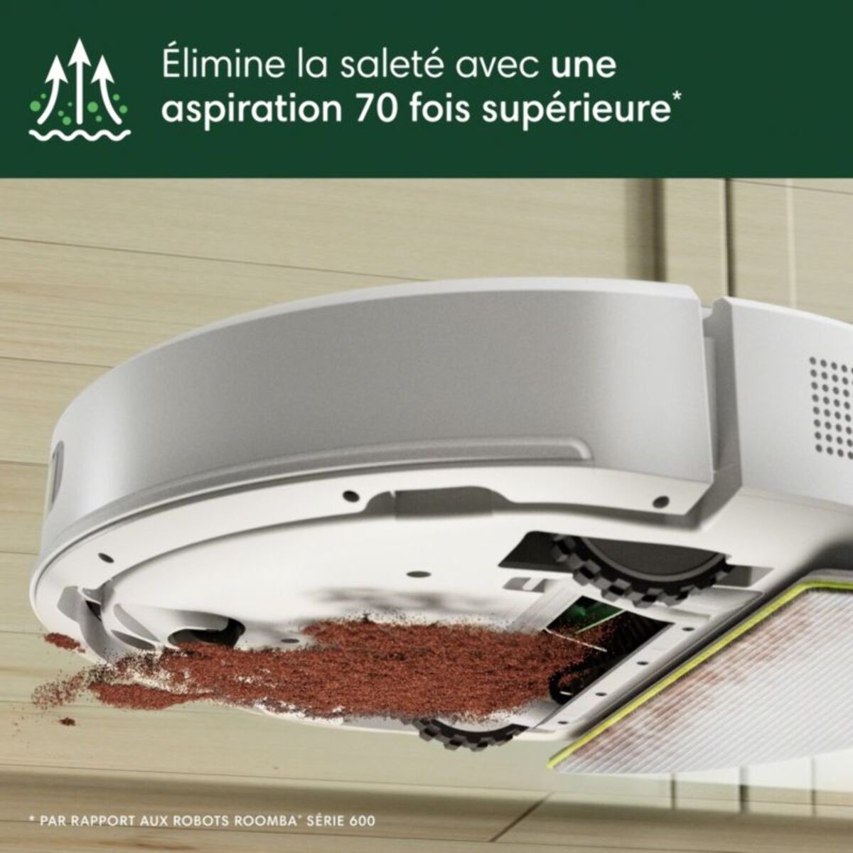 Aspirateur robot IROBOT Roomba 105 Combo Y311240