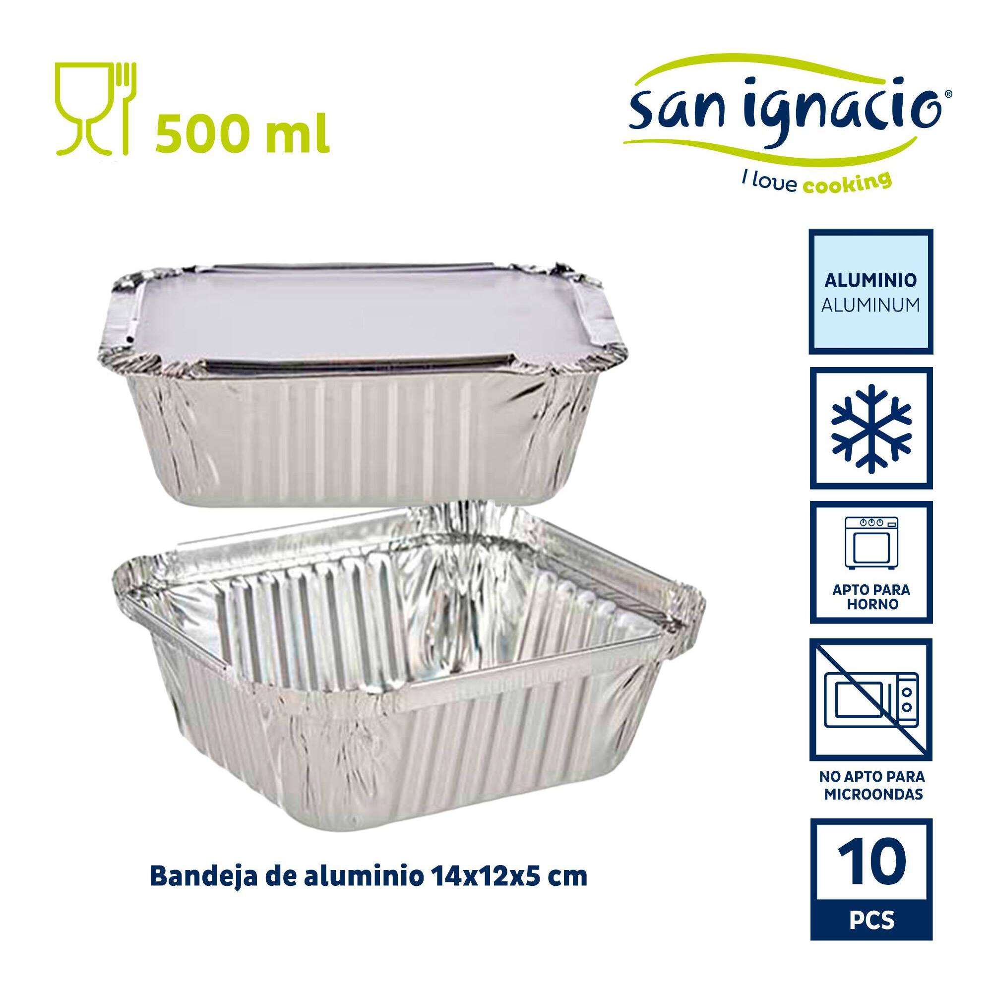 Set 10 bandeja honda aluminio tapa peq colección kinvara