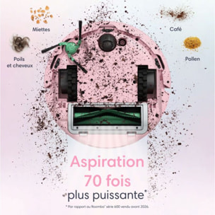 Robot Aspirateur Laveur IROBOT Roomba Mini Rose F155640