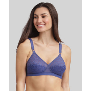 Sujetador sin aros de capacidad con encaje