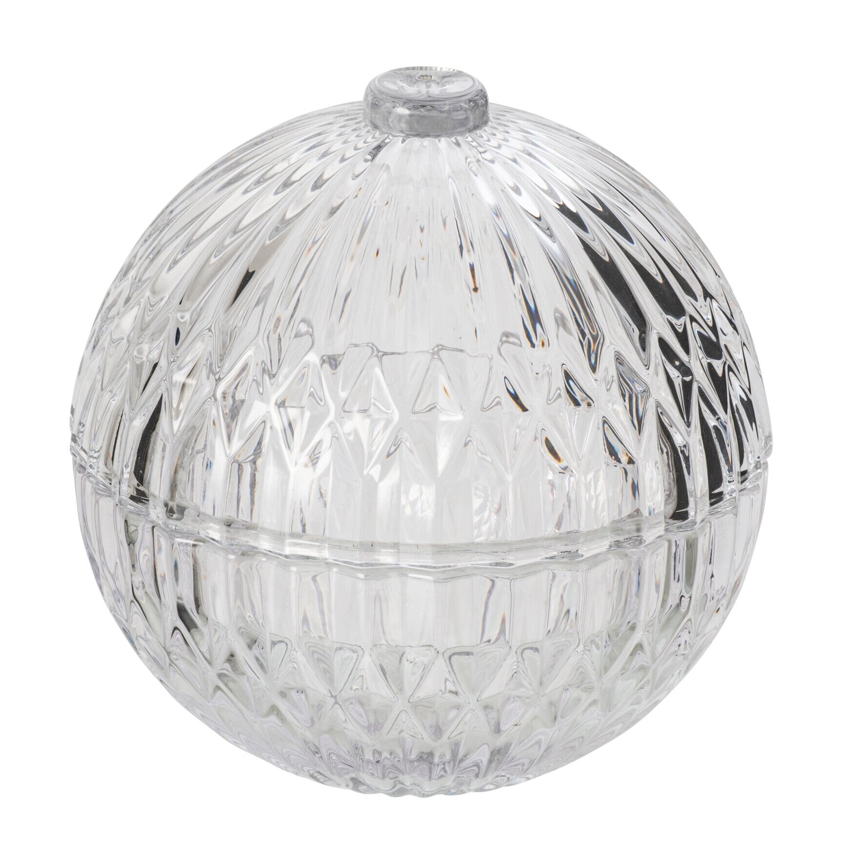 J-Line pot décoratif Ball - verre transparent