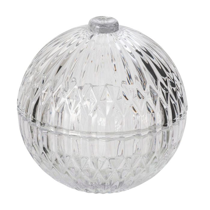 J-Line pot décoratif Ball - verre transparent