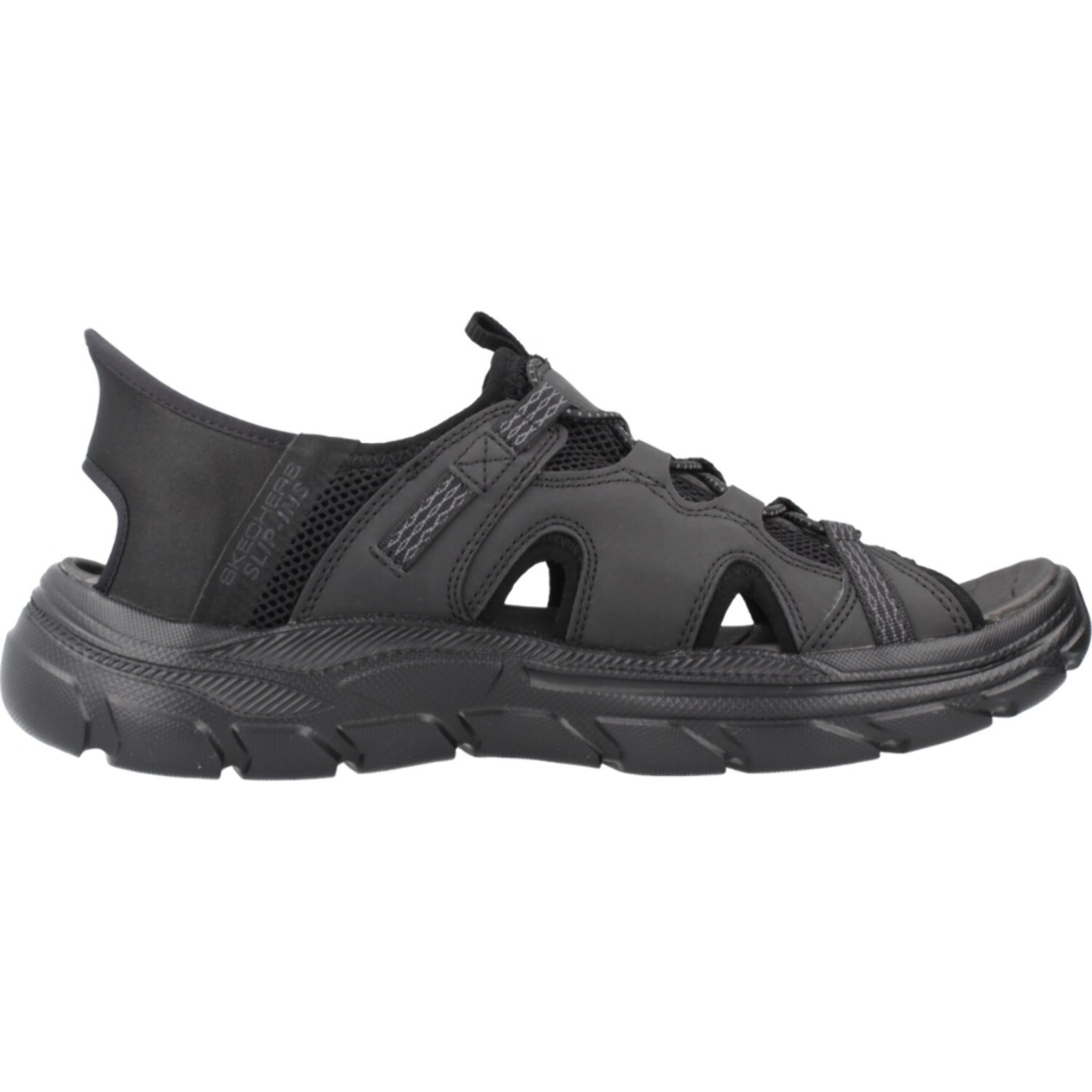Sandalias Hombre Slip-ins Revolted Ss Negro