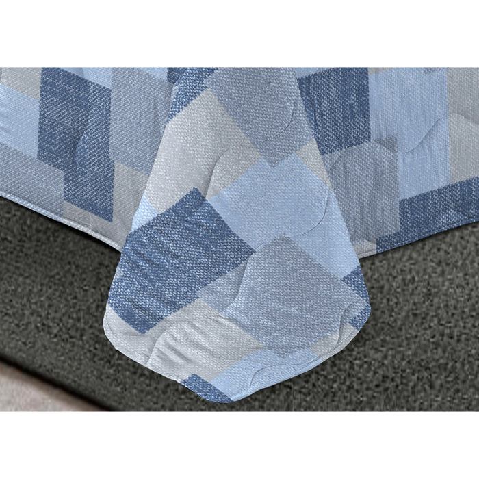 Trapunta Invernale Scaldanotti Islanda Blu