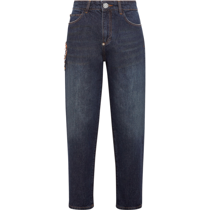 PHILIPP PLEIN Jeans Mom Fit PAISLEY