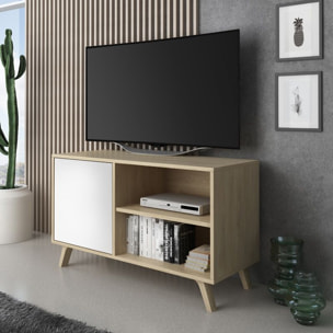 Mueble TV Wind 100 Puccini - Blanco