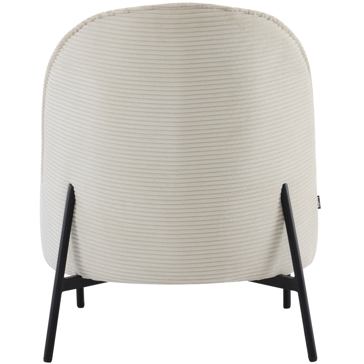 Fauteuil en velours côtelé - BASILE
