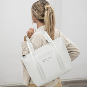 Bolso Shopper-Tote Cimarron Jenison Blanco