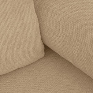 Canapé convertible 3 places en tissu chenille - LARIA