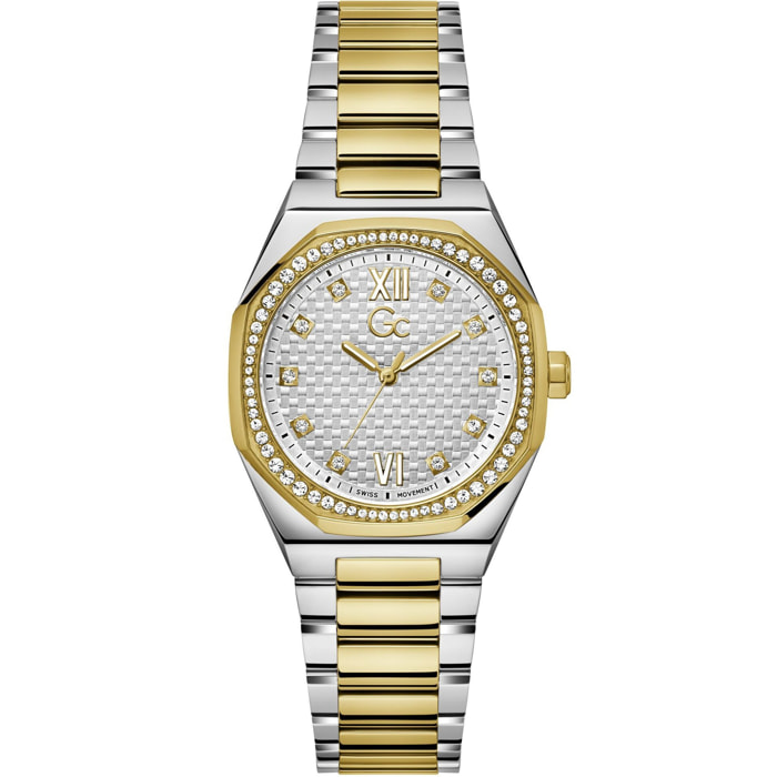 Gc Reloj Analógico De Cuarzo Gc Coussin Sleek Lady