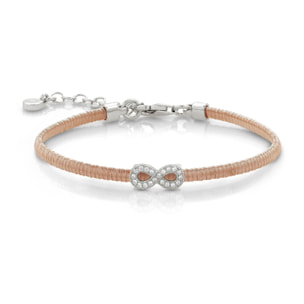 Bracciale Nomination FLAIR Argento 925 Rosè Infinito