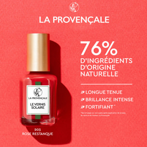 La Provençale Le Vernis Solaire Vernis à Ongles Longue Tenue Rose Restanque