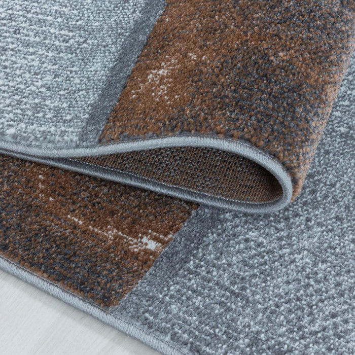 Tapis de couloir tissé motif géométrique TIPI