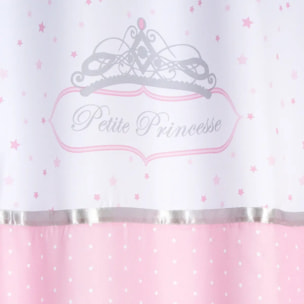 Rideau enfant "Princesse ruban" rose 140x260cm