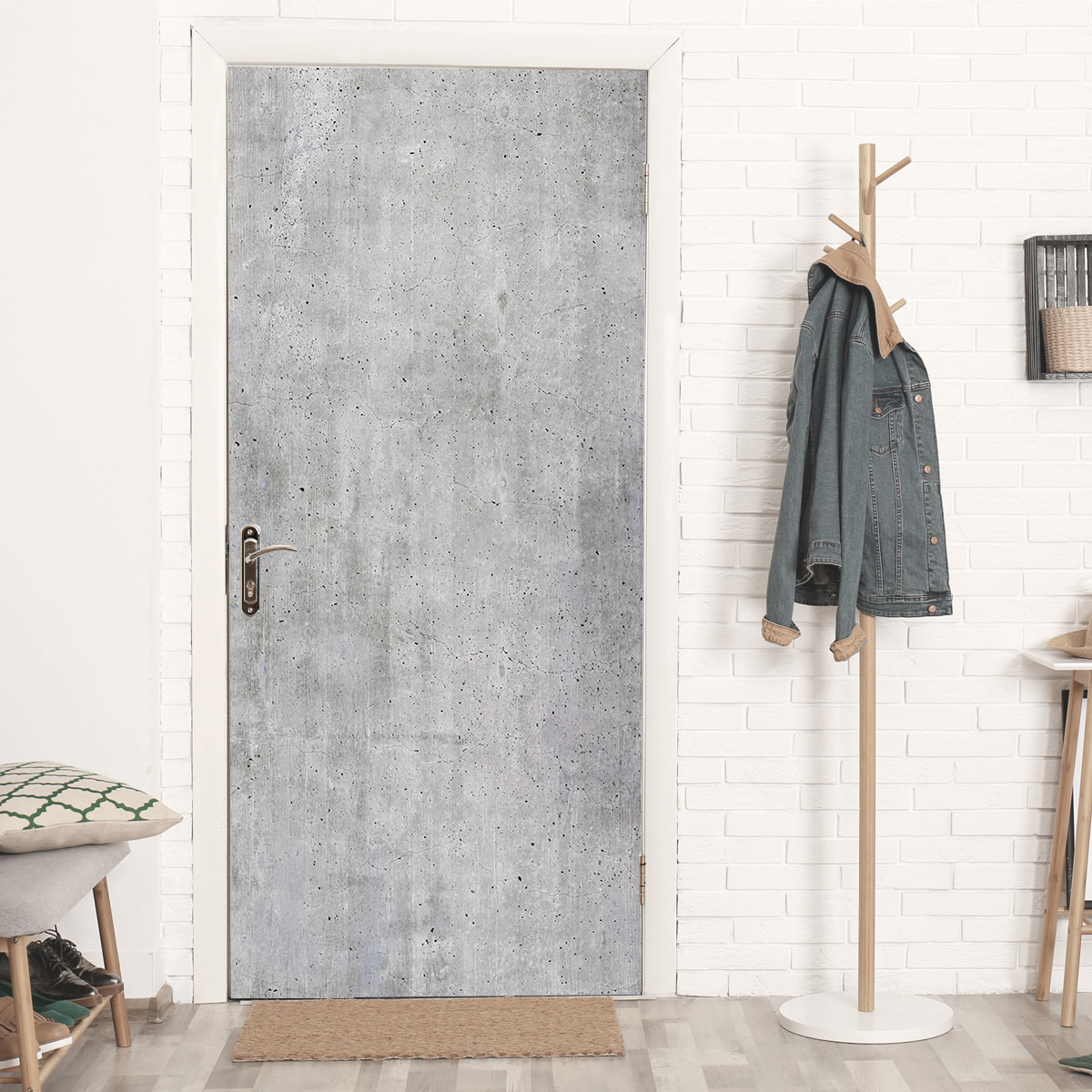 Stickers adhesivos de CERAMIKO - Cemento gris 65x100