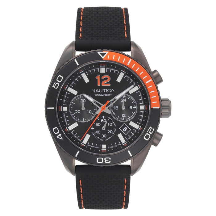 Orologio Nautica Silicone Nero