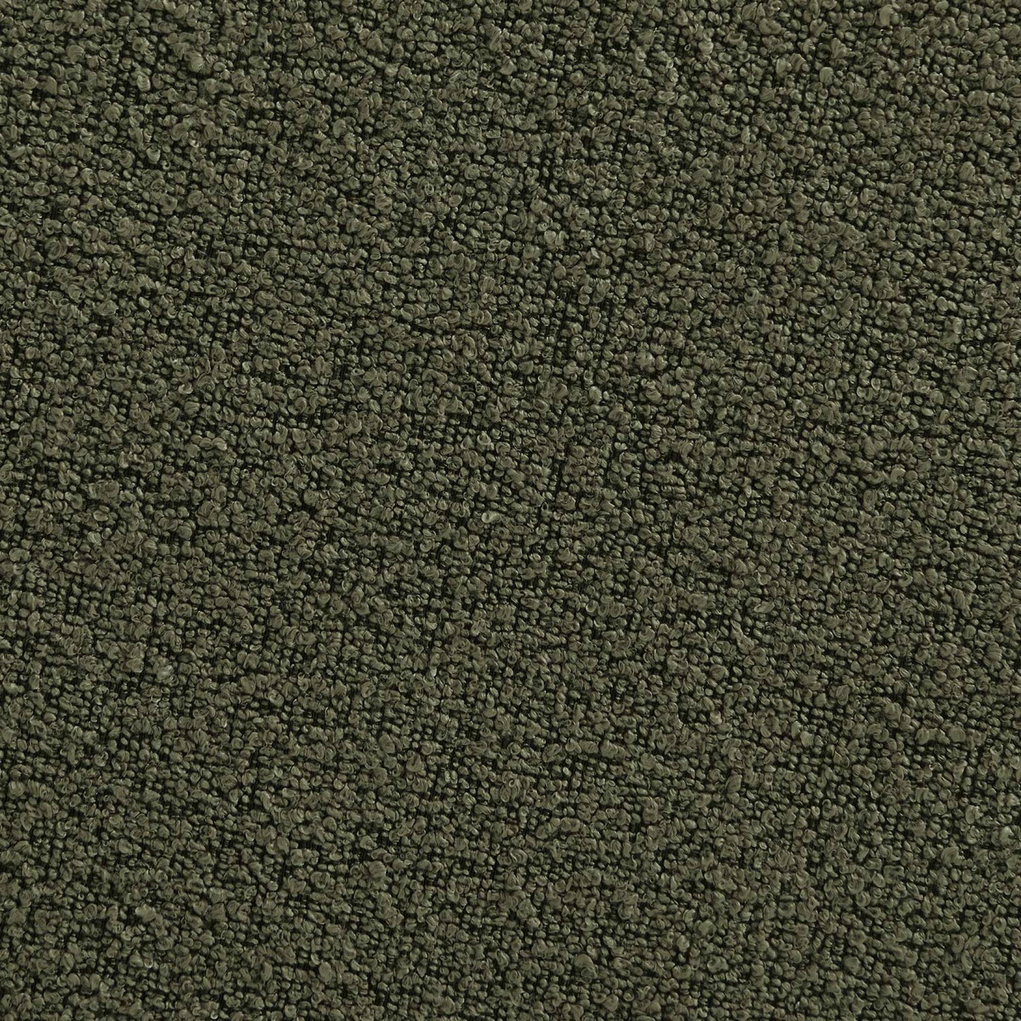 Pouf, repose-pieds pour chauffeuse Nova bouclette texturée  NOVA