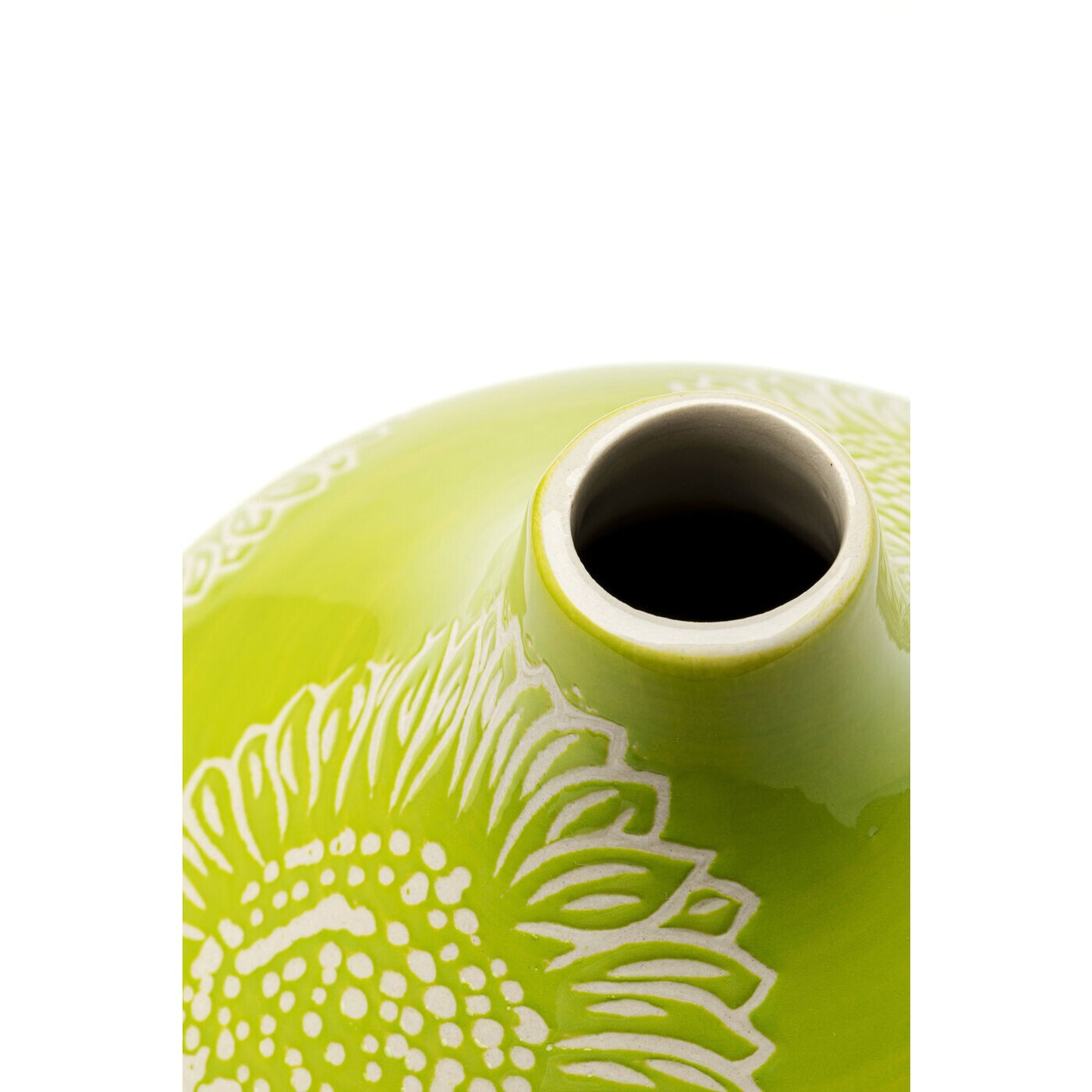 Vase Big Bloom vert 21cm Kare Design