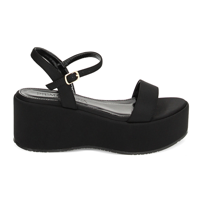 Cuñas negras en lycra