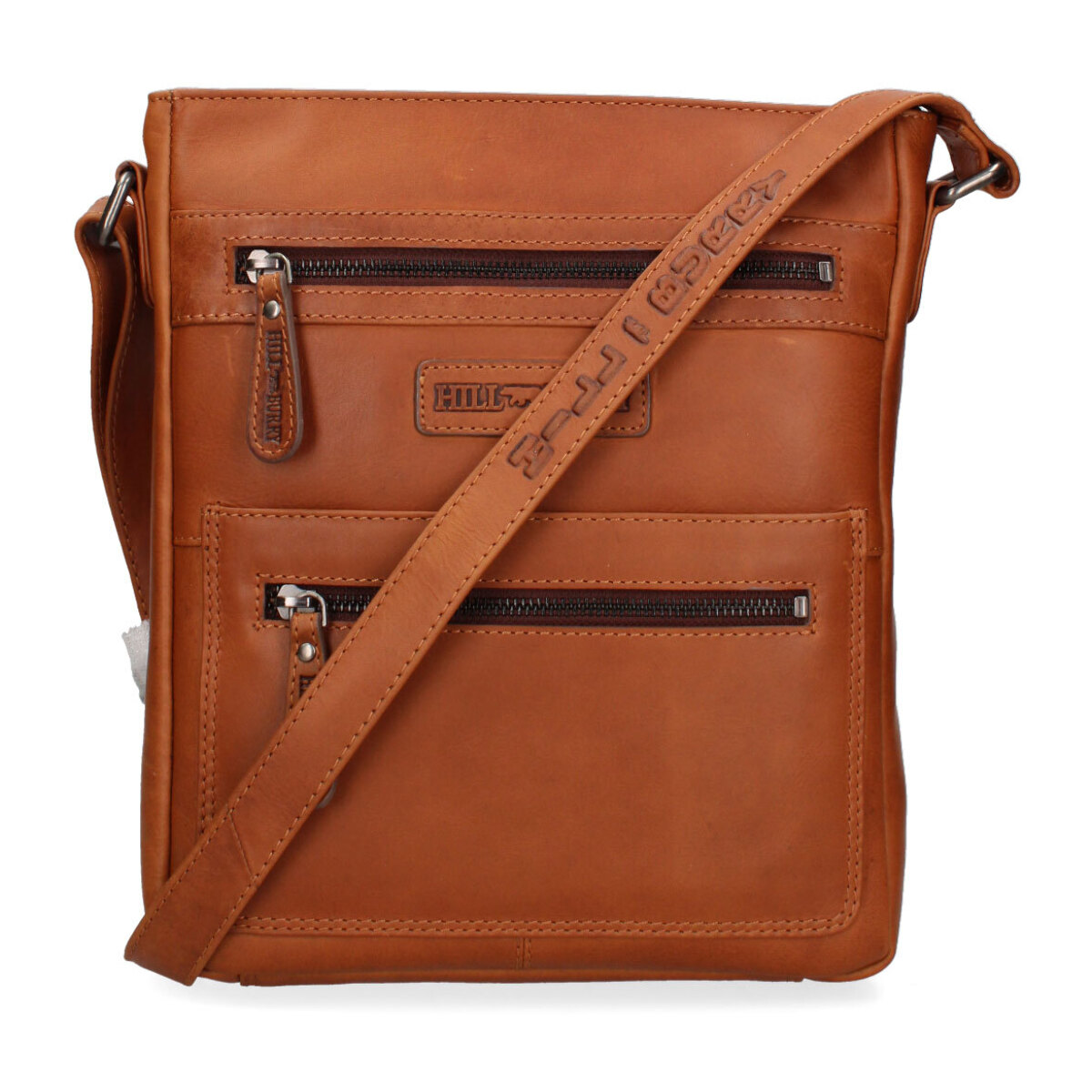 Borsa a tracolla  da uomo In Vera pelle Made in Italy 23x29x6 cm