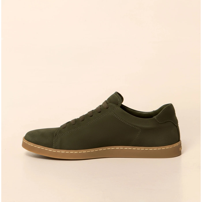 Zapatos N5910L NOBUCK LAVADO KAKI/ ORIGEN color Kaki