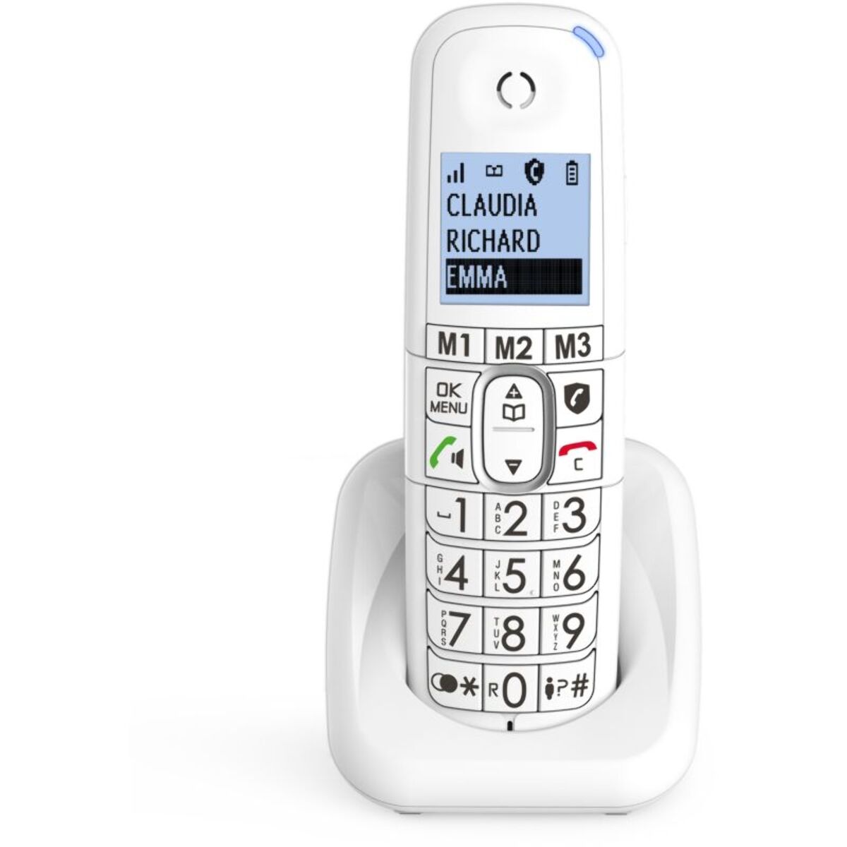 Téléphone sans fil ALCATEL XL785 Voice Trio Blanc