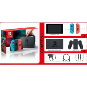 Console NINTENDO Switch Neon Bleue / Rouge