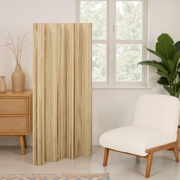 Paravent Colva 120x170cm marron