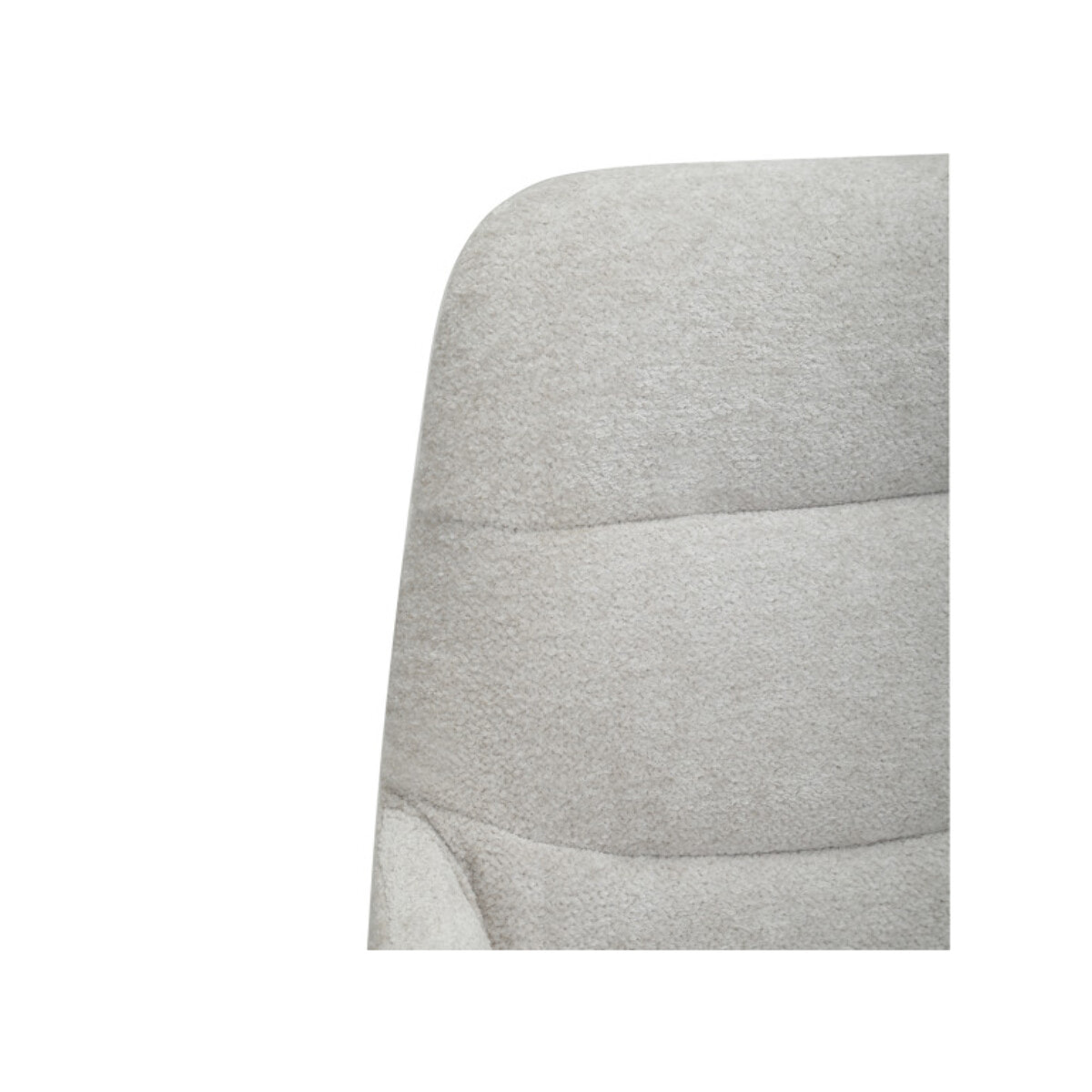 Chaise rotative 360 avec accoudoirs et pieds métal - 2 coloris - OSMAN