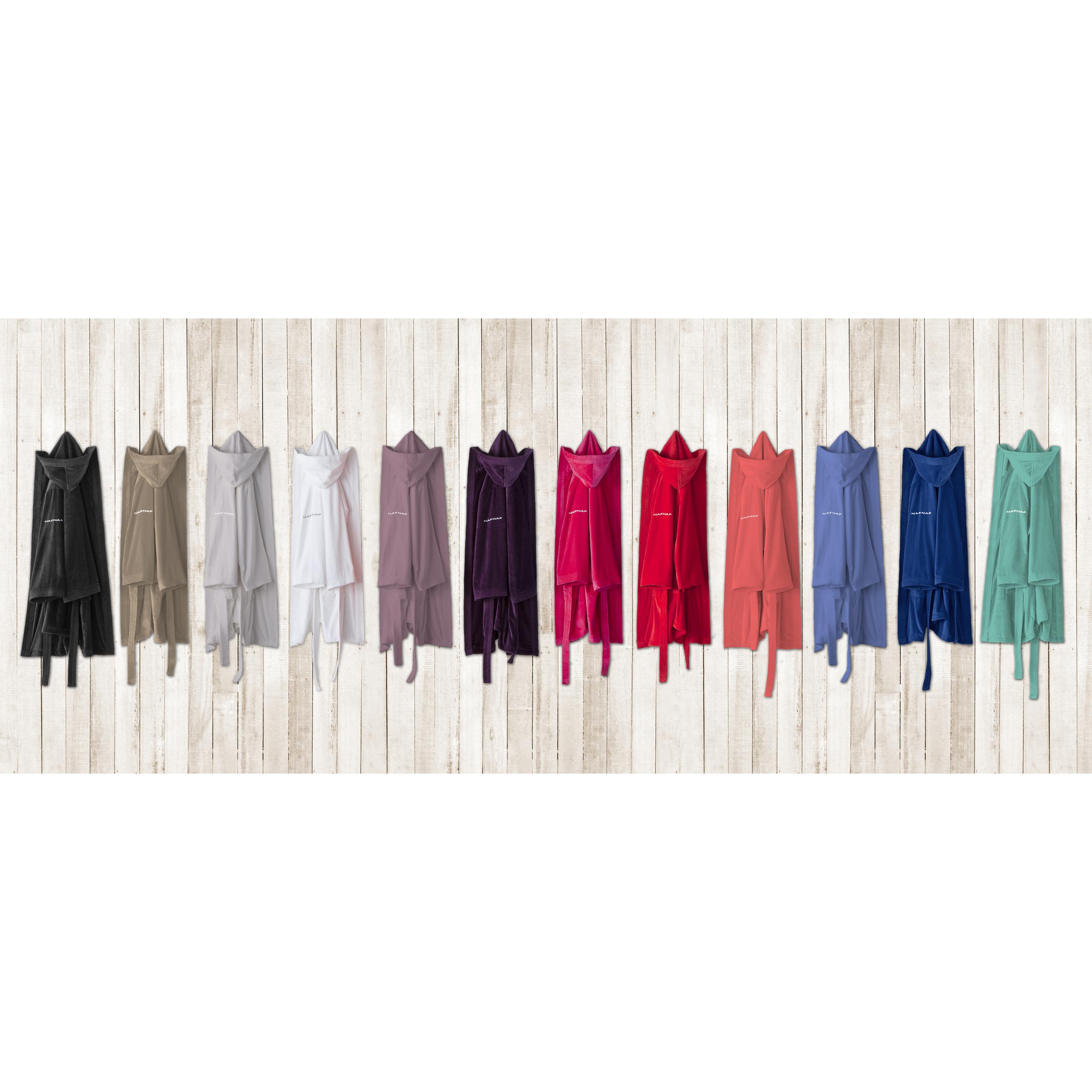 Peignoir mixte CASUAL - coton 380 g/m2 rouge