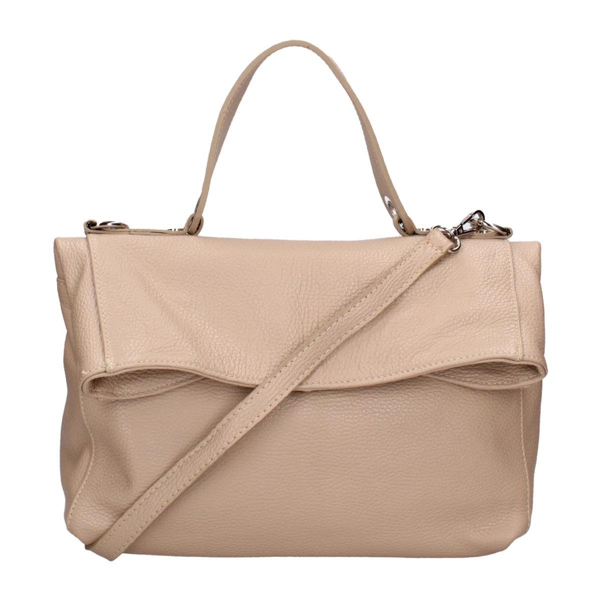 Borsa a spalla da donna - Modello False - Vera pelle - 34.0 x 21.0 x 12.0 cm