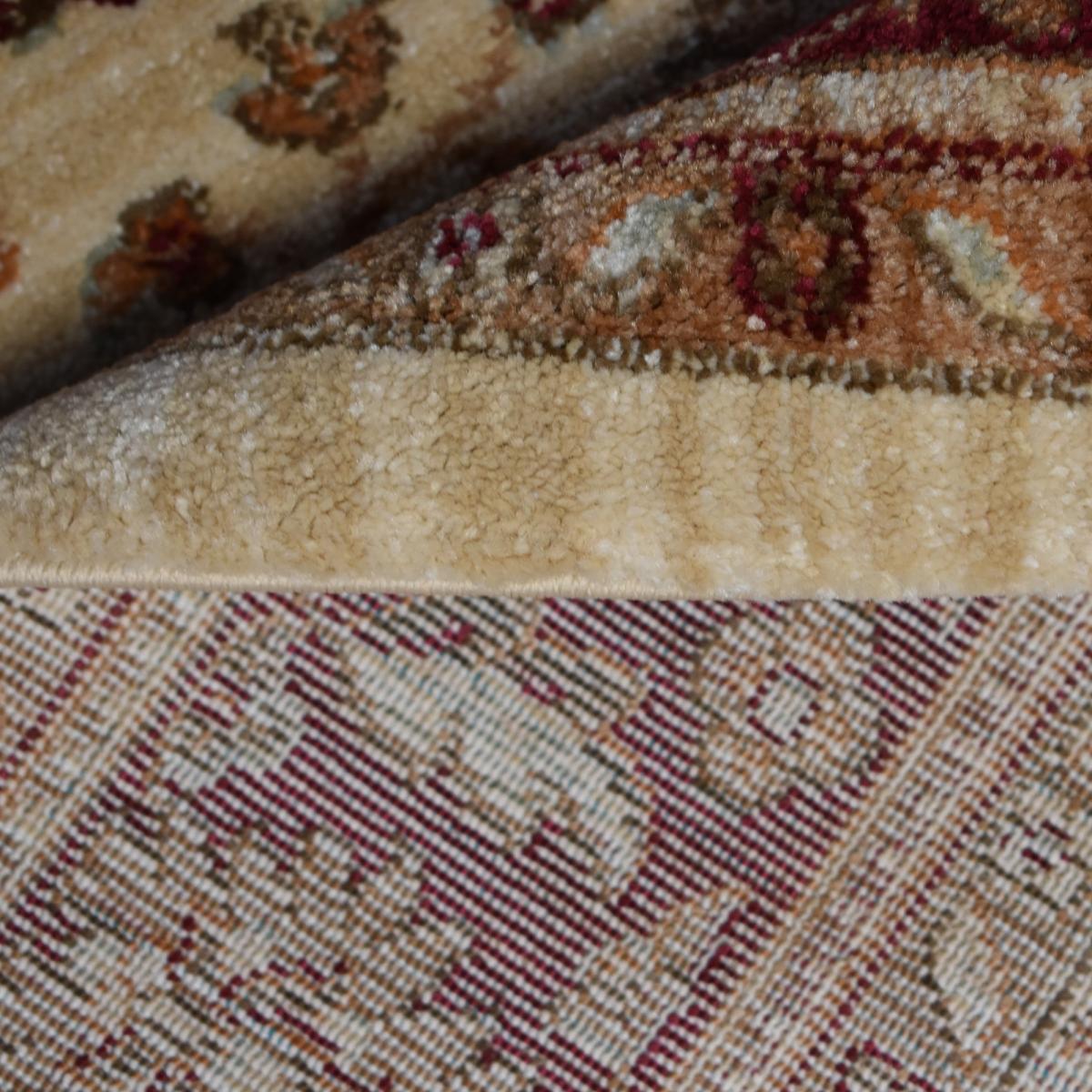 Tapis épais de 120x180 aux motif floraux traditionnels orientaux