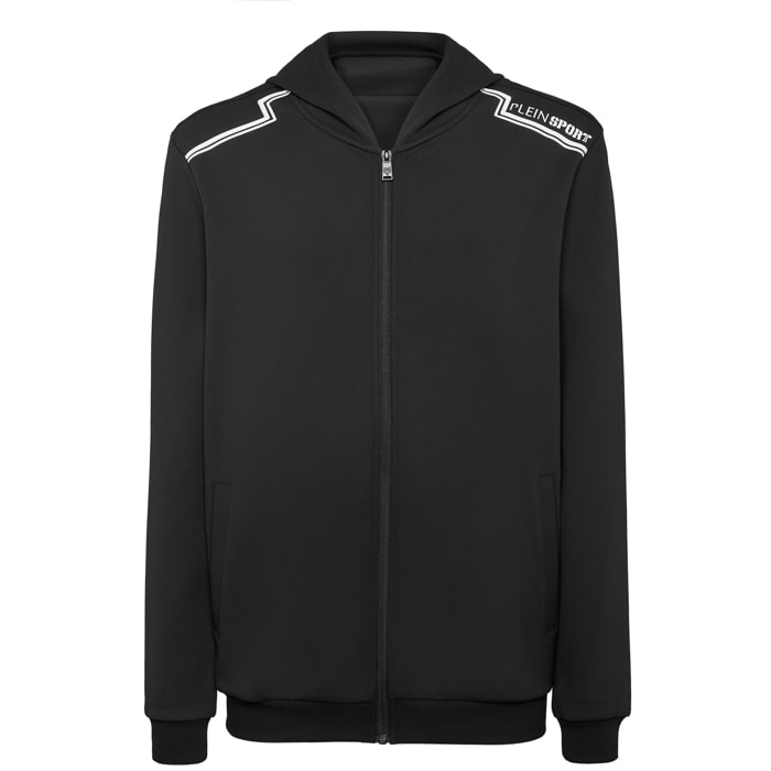 PLEIN SPORT Hooded Sweatjacket