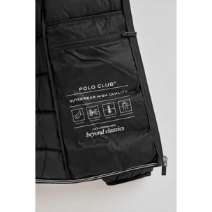 Chaqueta Salma Embroidery negro con logo Rigby Go