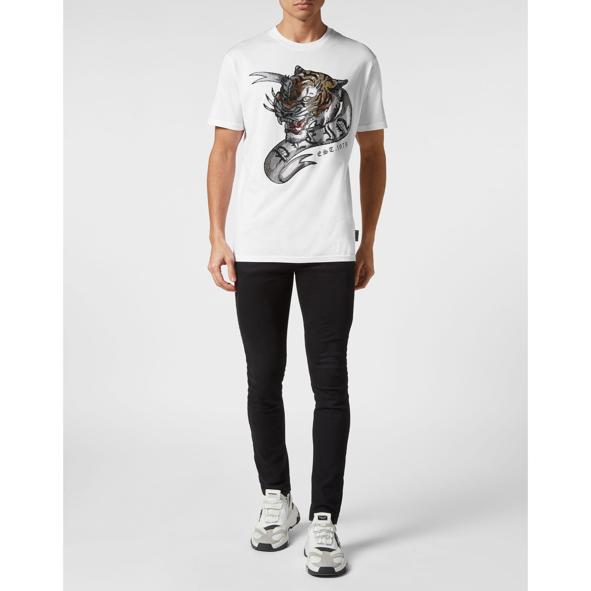 PHILIPP PLEIN T-shirt girocollo TATTOO