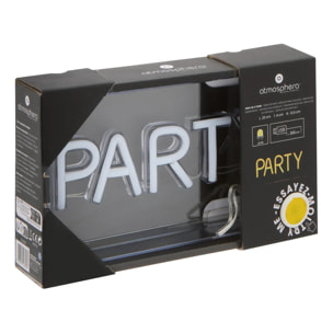 Néon LED à poser "Party" 23x12,5cm