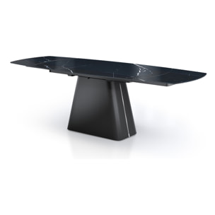 Oresteluchetta tavolo allungabile LIBIN BLACK MARBLE