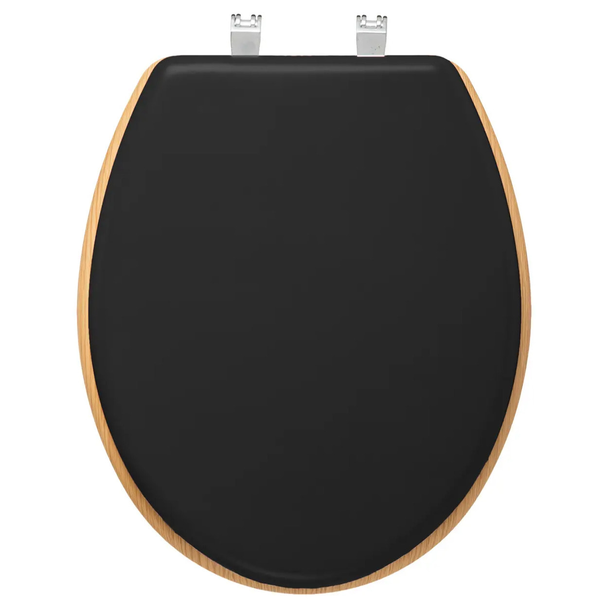 Abattant WC "Modern Color" gris charbon en bois