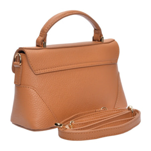 Borsa a mano Anna Luchini Cammello