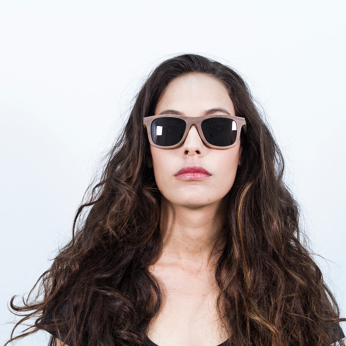 Gafas de sol OCEAN VENICE BEACH - Madera skate marrón / Polarizada marrón