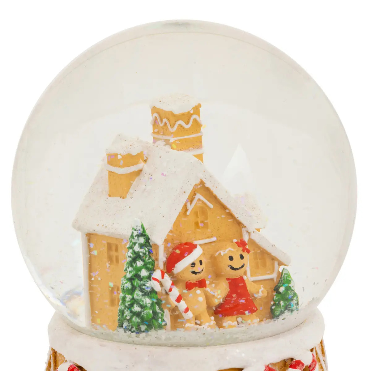 BOULE NEIGE GINGER MUSIC 100MM