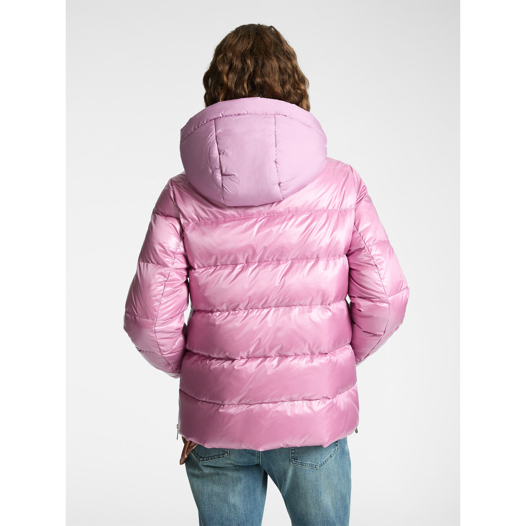 Elena Mirò - Chaqueta ligera acolchada de plumón - Rosa