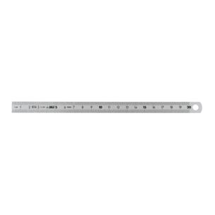 Réglet Inox Flexible 2 faces 30cm